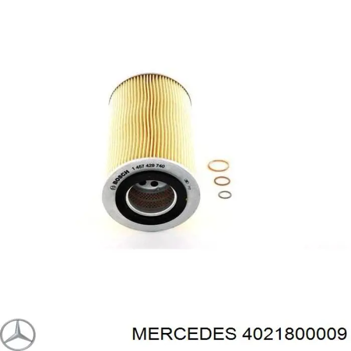 4021800009 Mercedes масляный фильтр