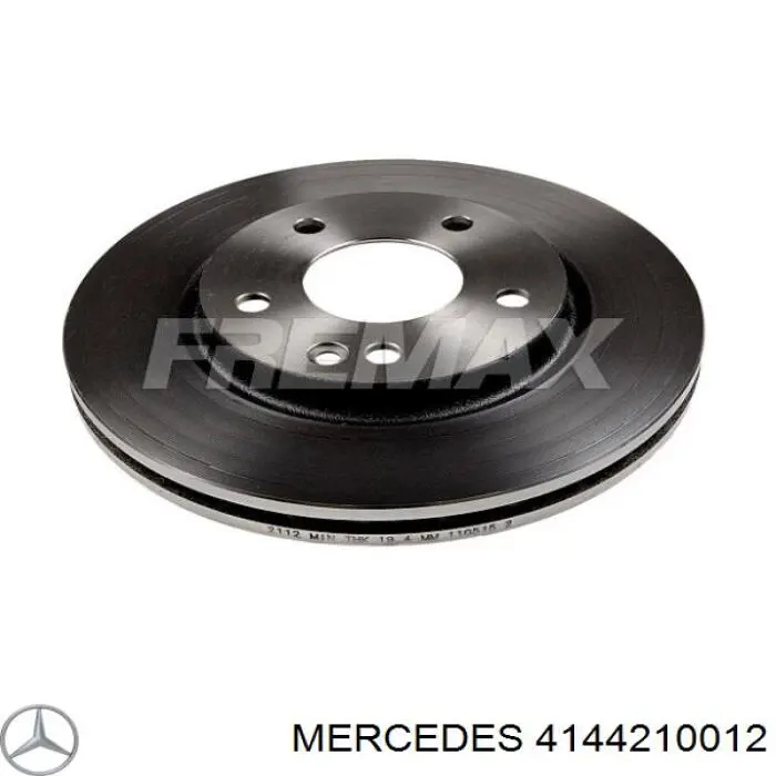 4144210012 Mercedes Диск тормозной передний