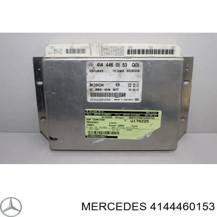  Mercedes 4144460153 цена, от 14.55 USD