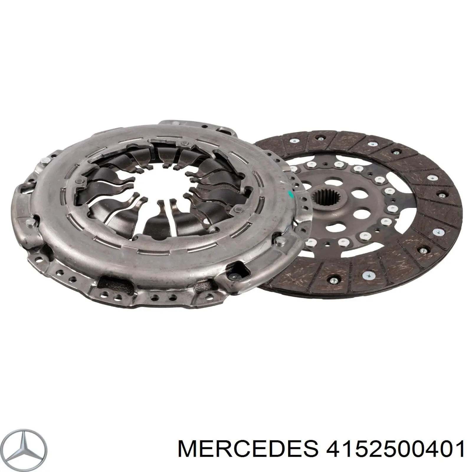 Комплект сцепления (3 части) Mercedes 4152500401 цена, от 121.74 USD