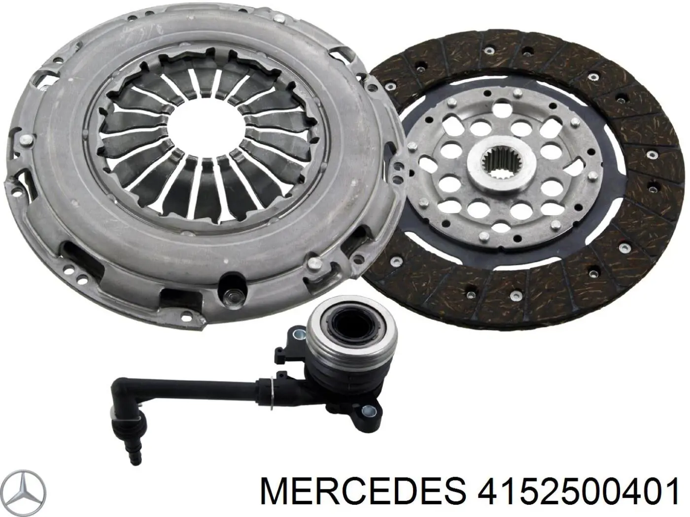 4152500401 Mercedes Сцепление в сборе
