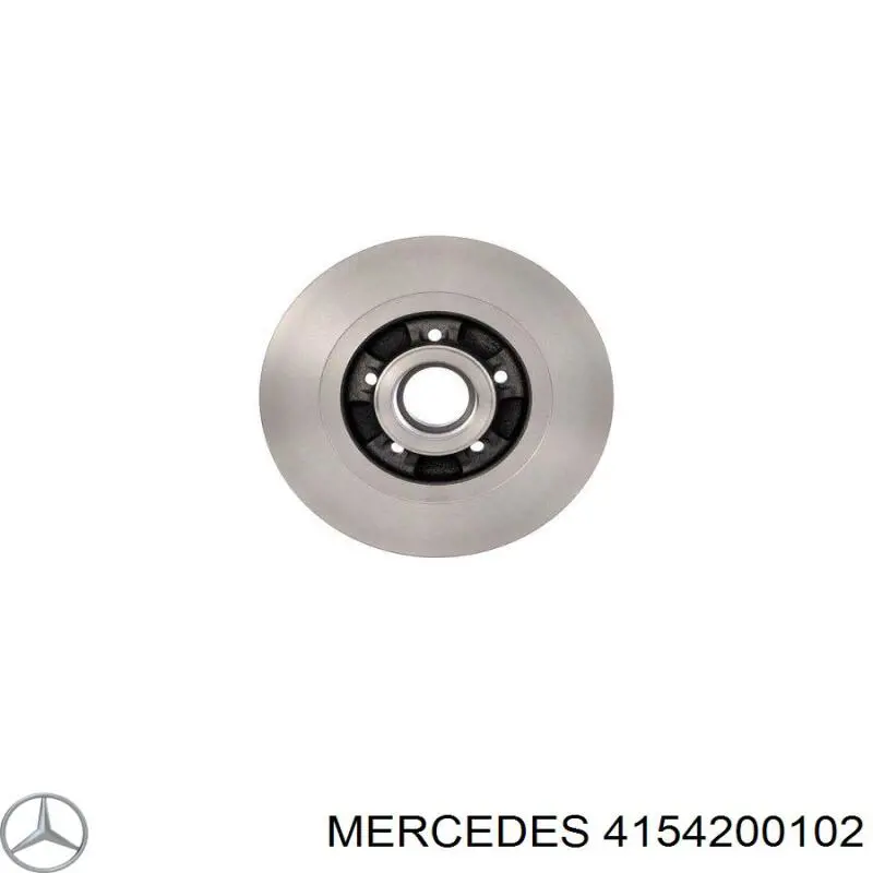 Тормозные диски 4154200102 Mercedes
