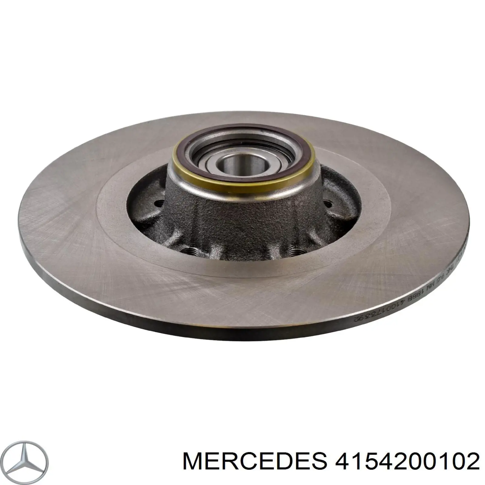 Задний дисковый тормоз Mercedes 4154200102