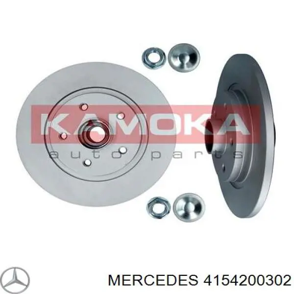 Тормозные диски 4154200302 Mercedes