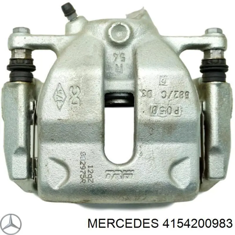 Суппорт тормозной передний правый 4154200983 Mercedes