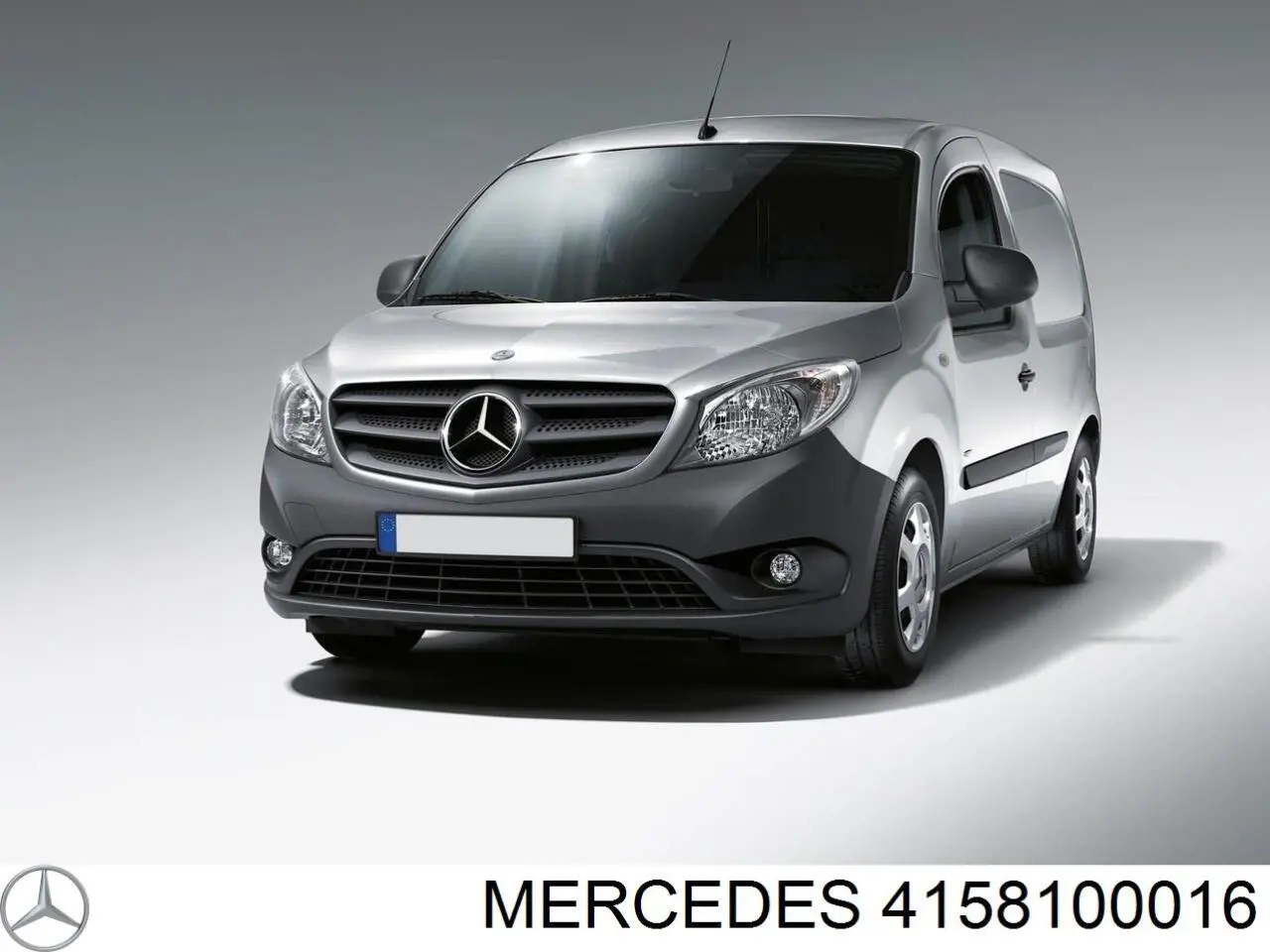 4158100016 Mercedes espelho de retrovisão direito