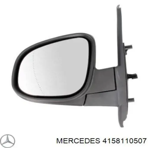 Накладка (крышка) зеркала заднего вида левая 4158110507 Mercedes