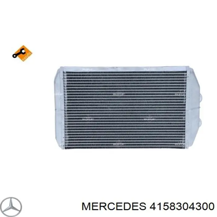 Радиатор печки 4158304300 Mercedes