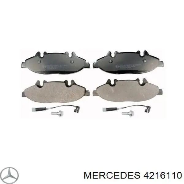 Купить 4216110 Mercedes Колодки тормозные