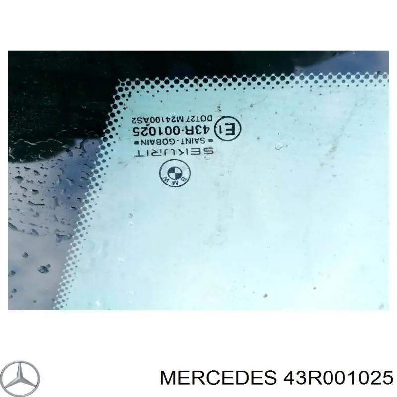 43R001025 Mercedes Оригинальные диски