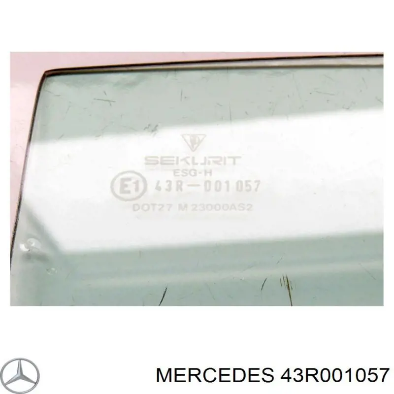 Заднее автостекло Mercedes 43R001057 цена, от 12.67 USD