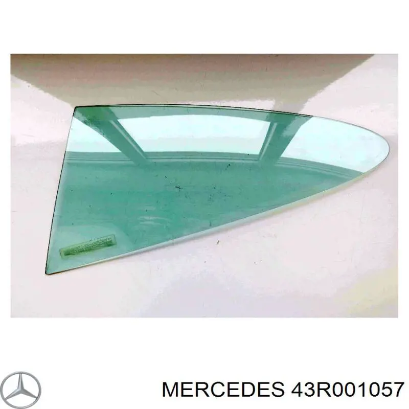 Заднее стекло 43R001057 Mercedes