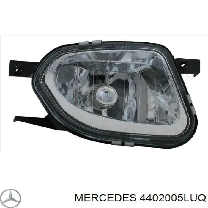 Фара противотуманная левая 4402005LUQ Mercedes