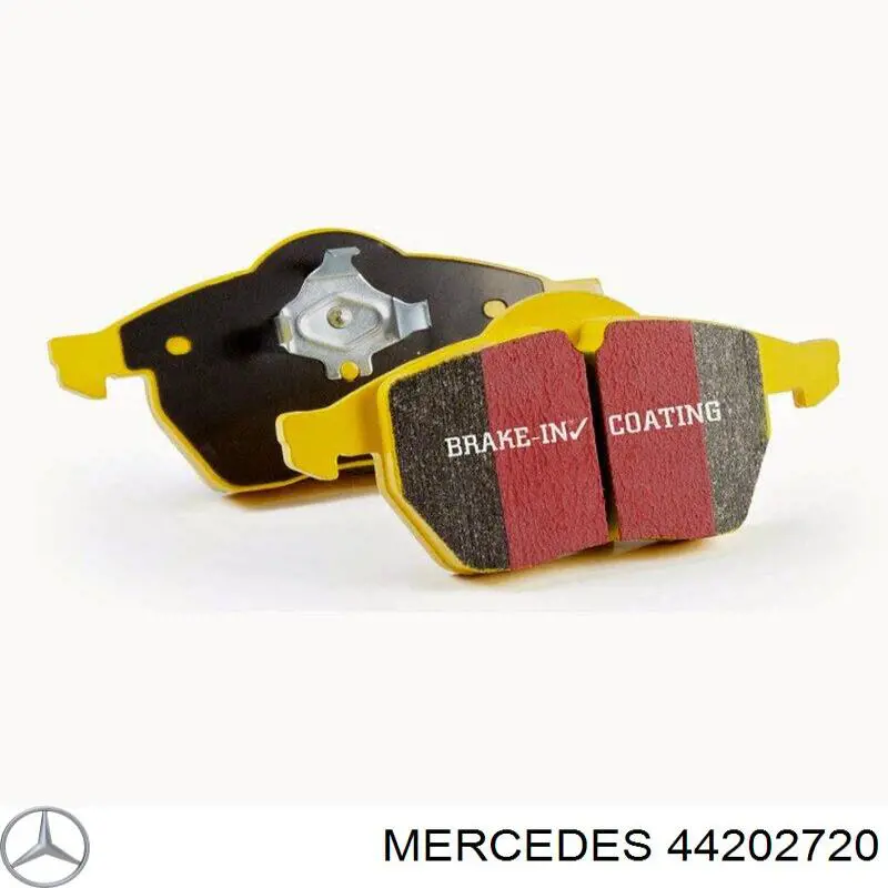 Задние тормозные колодки 44202720 Mercedes