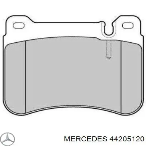 44205120 Mercedes колодки тормозные передние дисковые