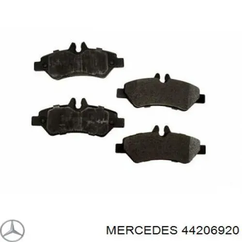 Задние тормозные колодки 44206920 Mercedes