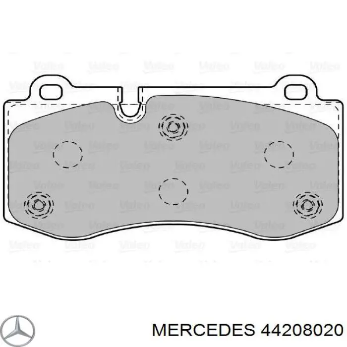 Передние тормозные колодки 44208020 Mercedes