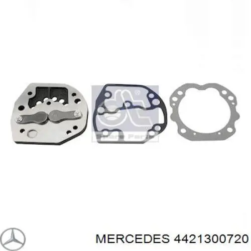 Плита головки блока компрессора (TRUCK) Mercedes 4421300720