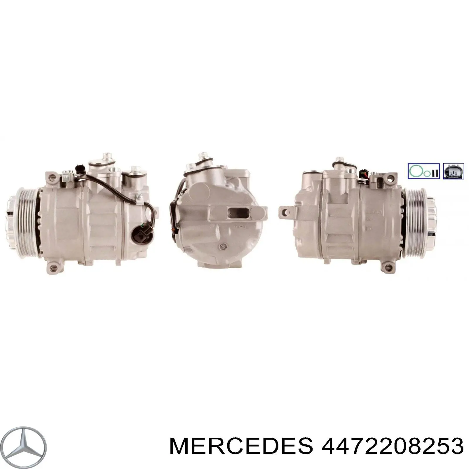 4472208253 Mercedes Компрессор хладагента