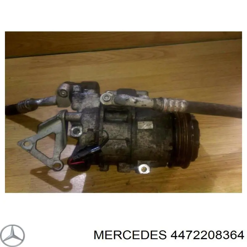 Компрессор кондиционера 4472208364 Mercedes