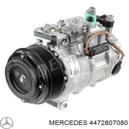 Компрессор кондиционера 4472807080 Mercedes