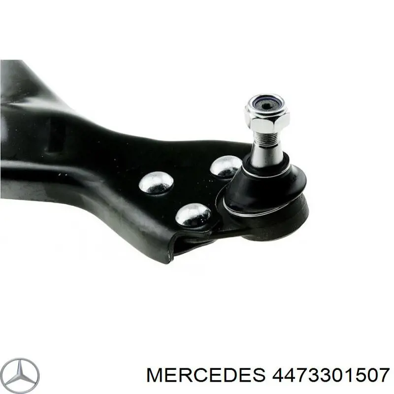 4473301507 Mercedes braço oscilante inferior direito de suspensão dianteira