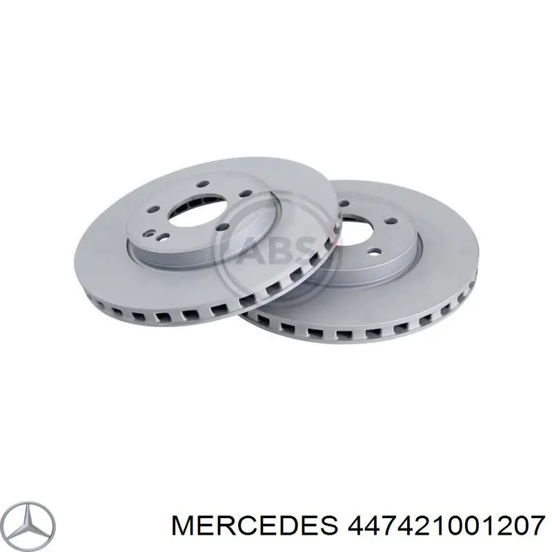 Купить 447421001207 Mercedes Ротор тормозной