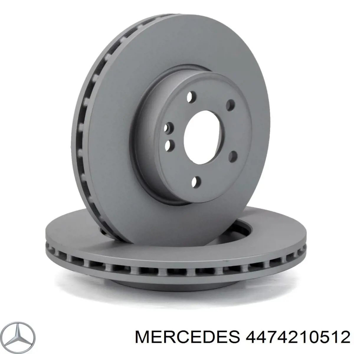 Передние тормозные диски 4474210512 Mercedes