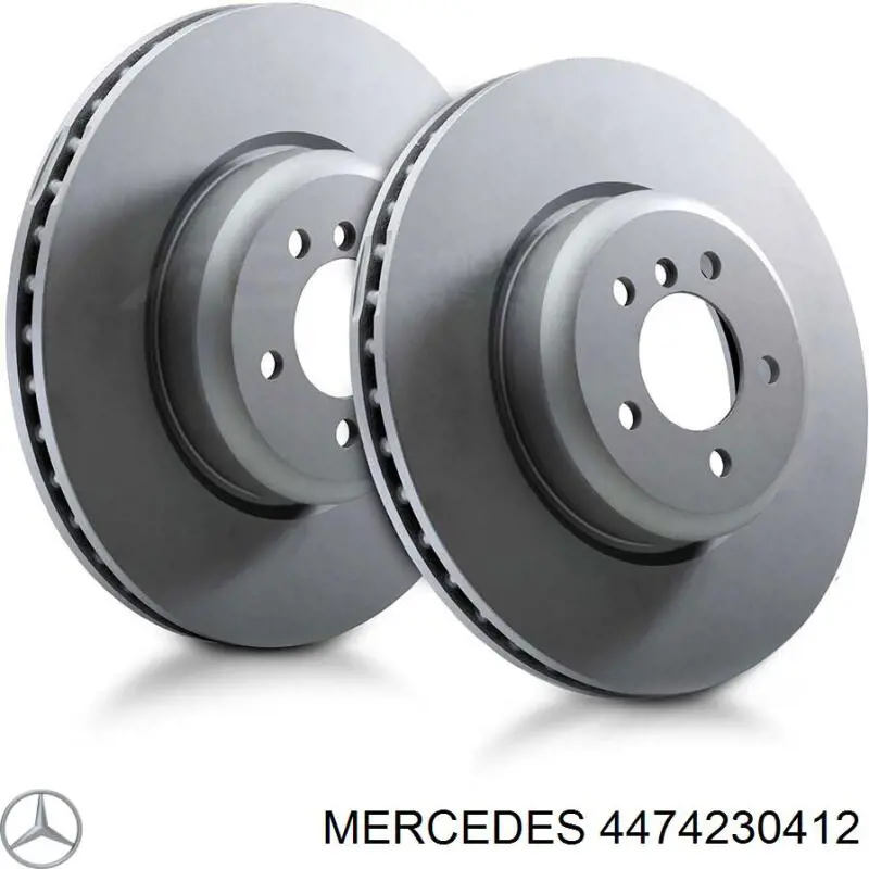 Тормозные диски 4474230412 Mercedes