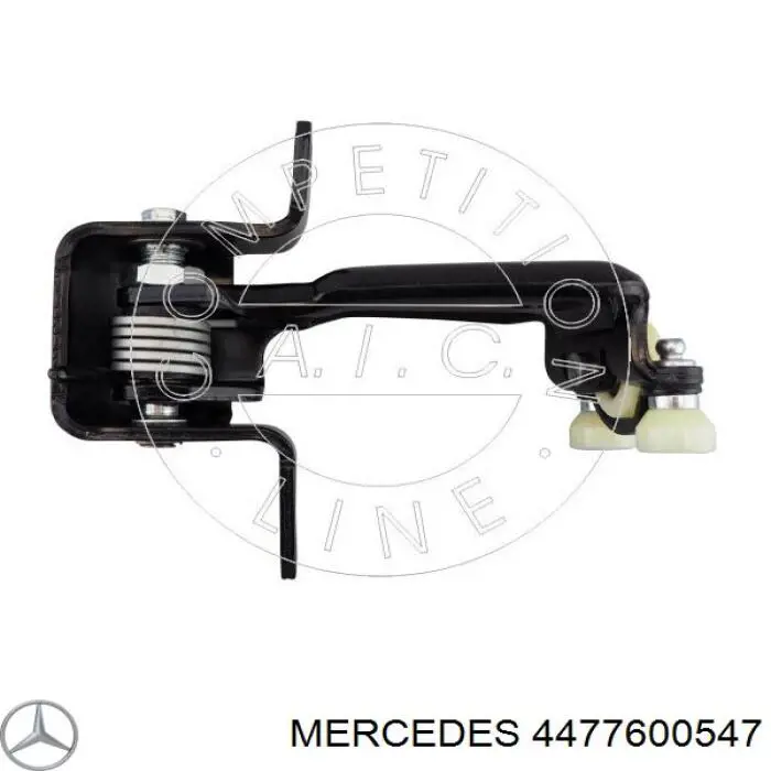 Ролик двери боковой (сдвижной) правый центральный 4477600547 Mercedes