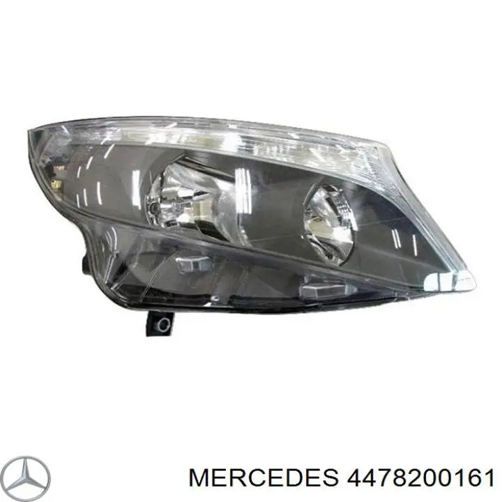 4478200161 Mercedes luz direita