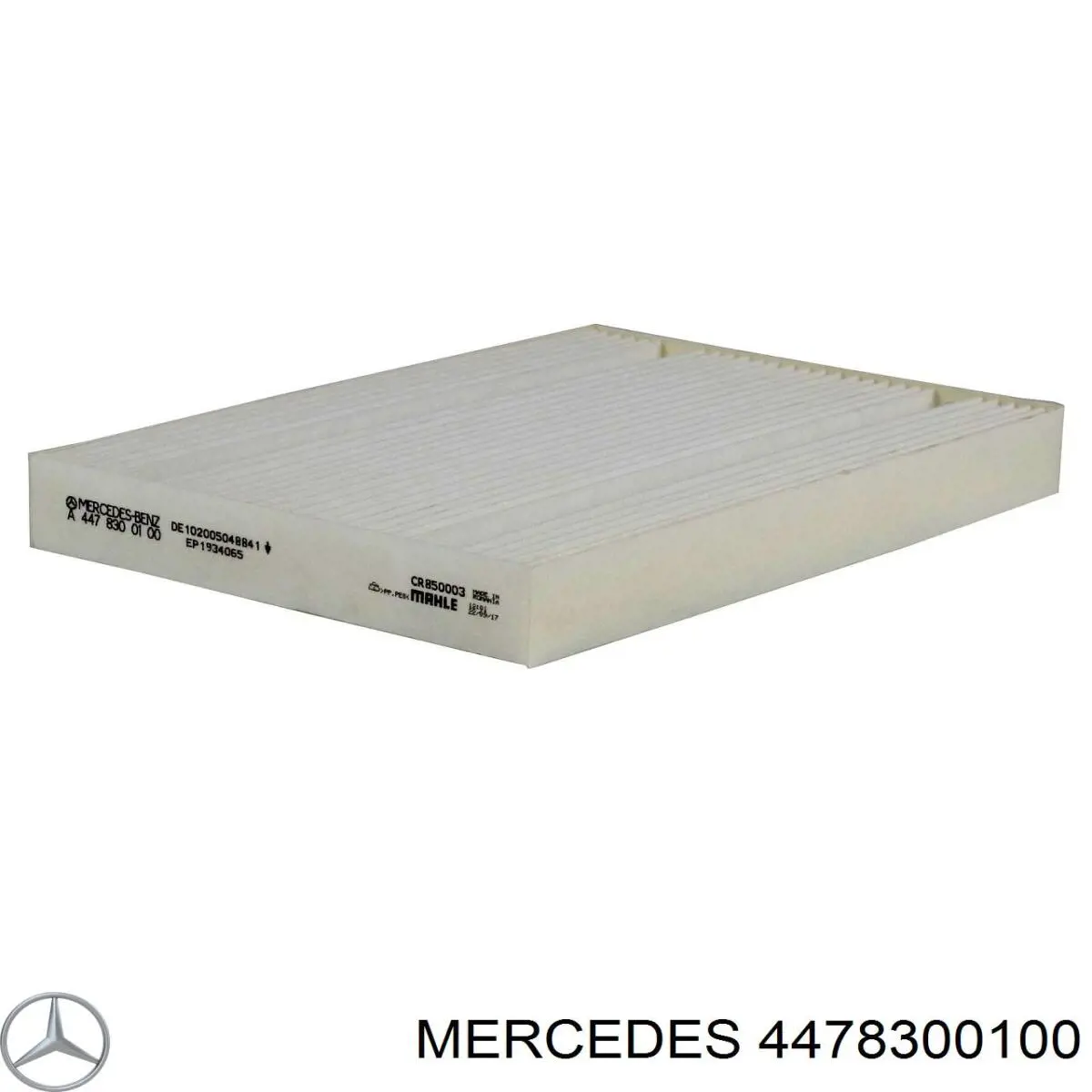 4478300100 Mercedes filtro de salão