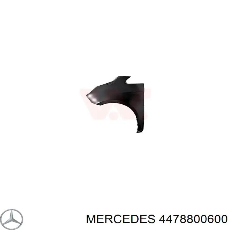 Крыло переднее левое Mercedes 4478800600 цена, от 125.85 USD