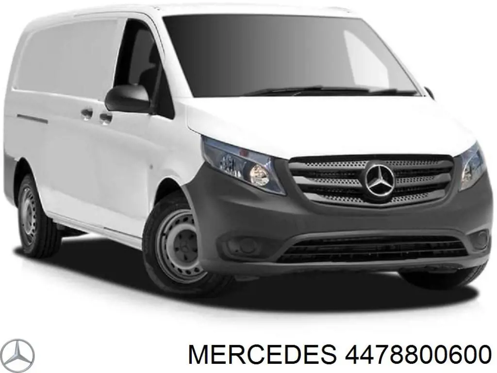 4478800600 Mercedes Переднее левое крыло