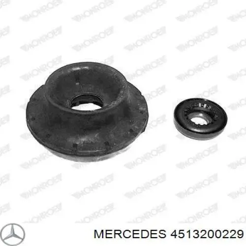 4513200229 Mercedes suporte de amortecedor dianteiro