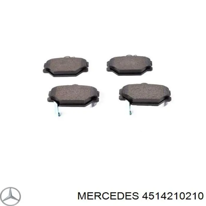 Передние тормозные колодки 4514210210 Mercedes