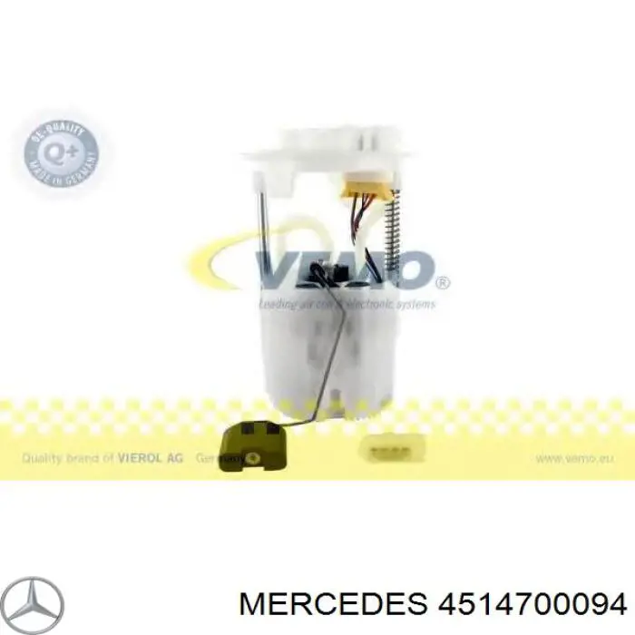 4514700094 Mercedes módulo de bomba de combustível com sensor do nível de combustível