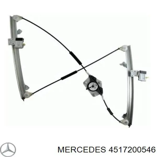 Механизм стеклоподъемника двери передней левой 4517200546 Mercedes