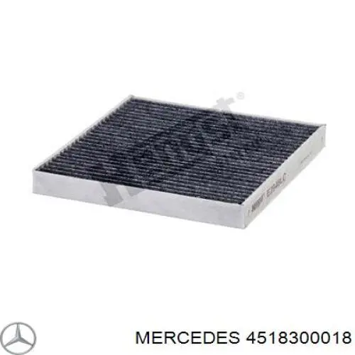 Фильтр воздушный отопителя Mercedes 4518300018 цена, от 9.93 USD