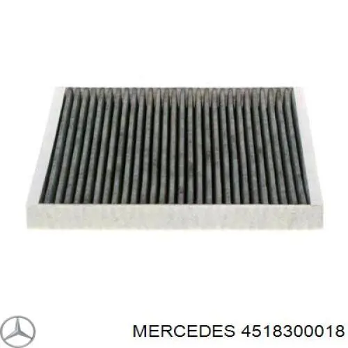 Купить 4518300018 Mercedes Фильтр салона угольный