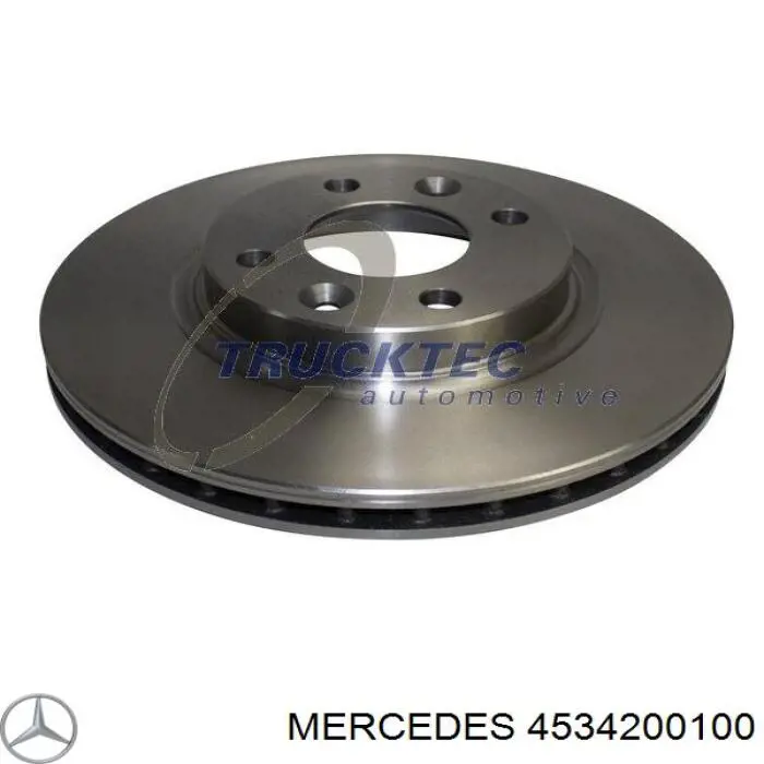 Передние тормозные диски 4534200100 Mercedes