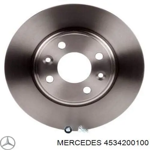 Передние тормозные диски 4534200100 Mercedes