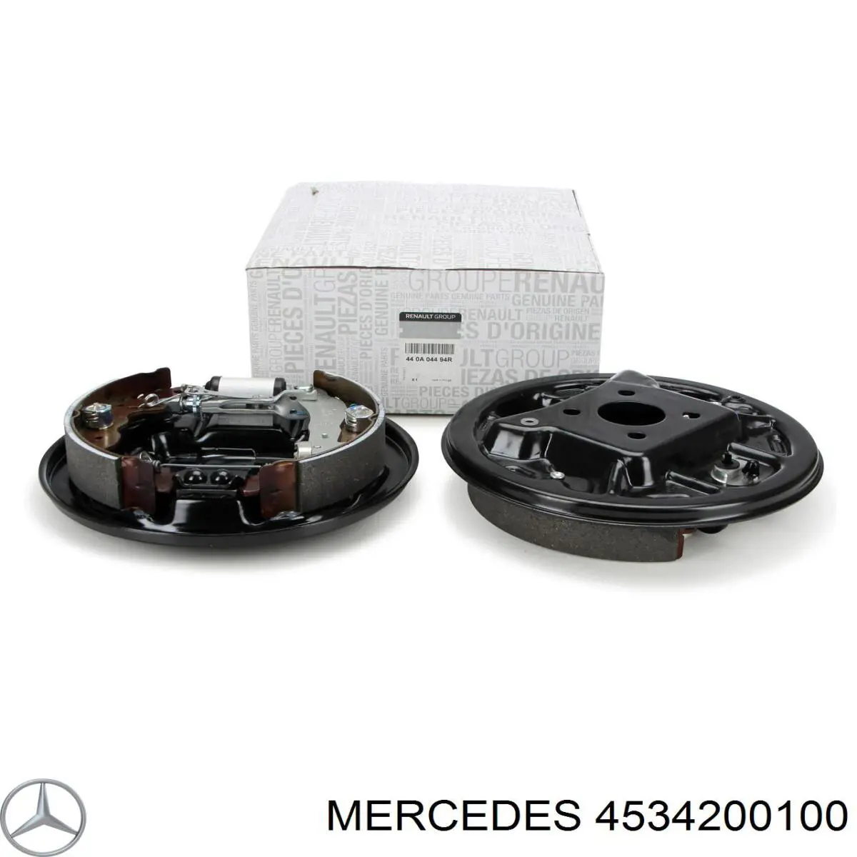 4534200100 Mercedes Диск тормозной передний