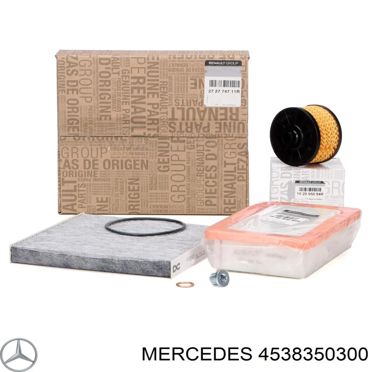 Купить 4538350300 Mercedes Фильтр салона угольный