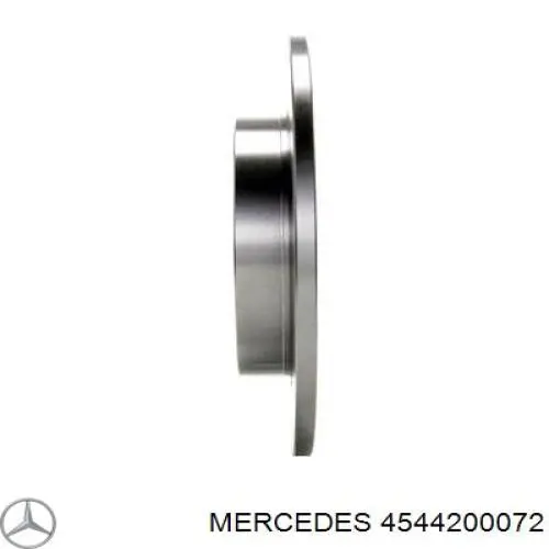 Тормозные диски 4544200072 Mercedes