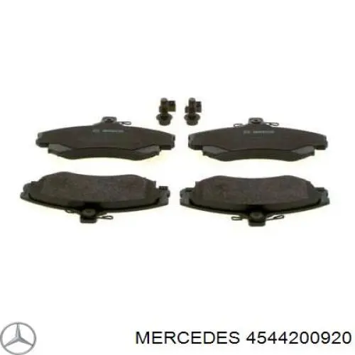 Передние тормозные колодки 4544200920 Mercedes