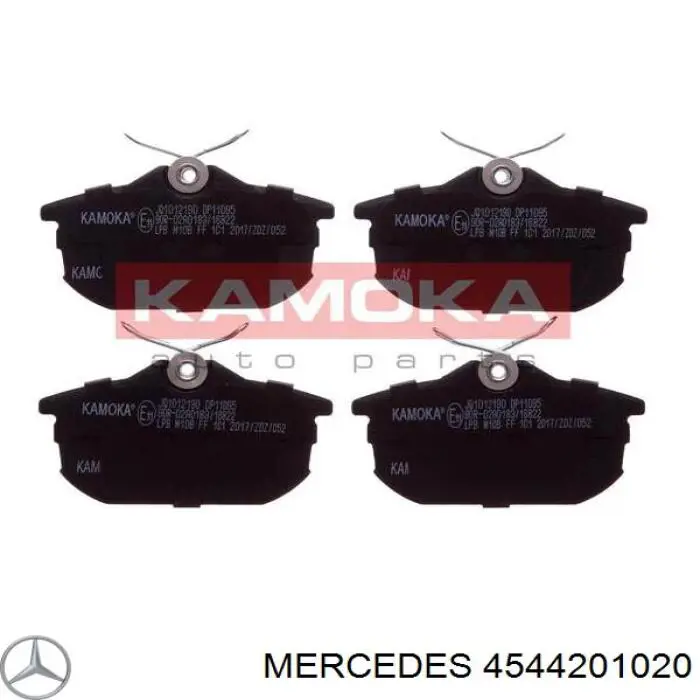 Колодки дисковые  Mercedes 4544201020 цена, от 18.31 USD