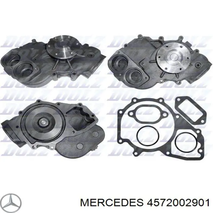 4572002901 Mercedes Насос водяной