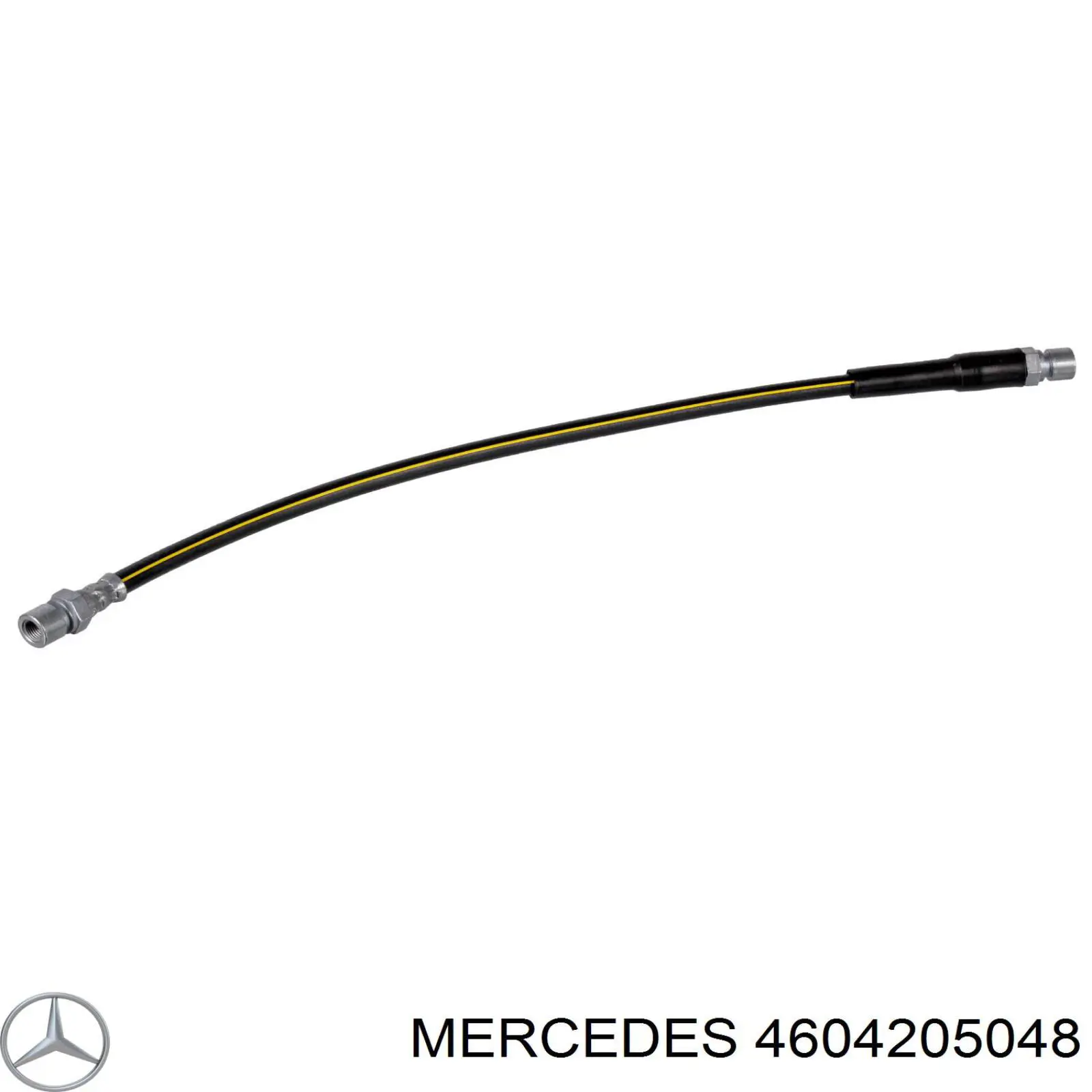 4604205048 Mercedes шланг тормозной передний