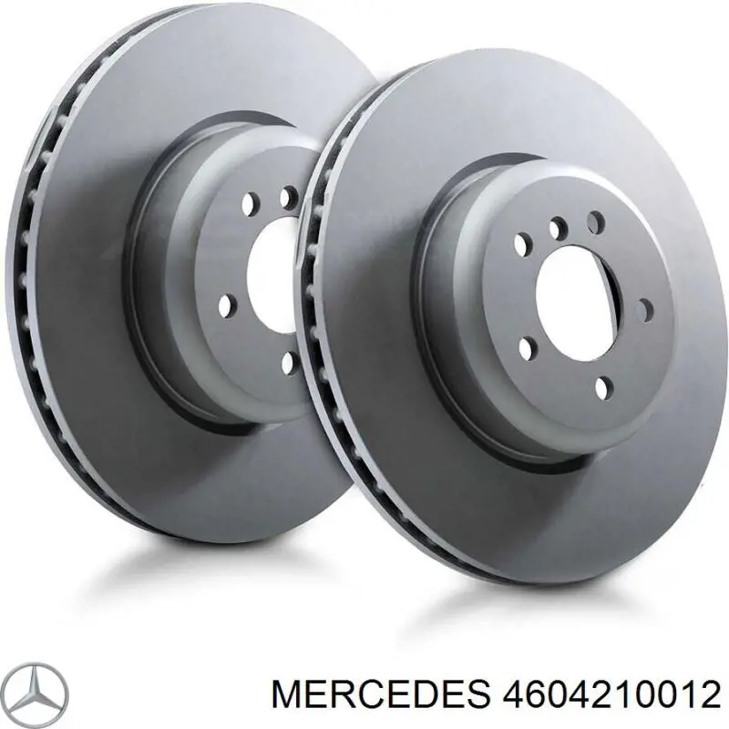 4604210012 Mercedes диск тормозной передний